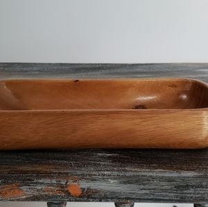 None Accents - Small solid wood bowl None Accents - Small solid wood bowl